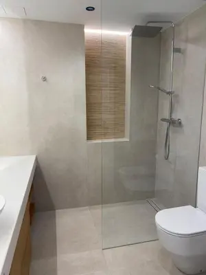 Un baño de Апартаменты