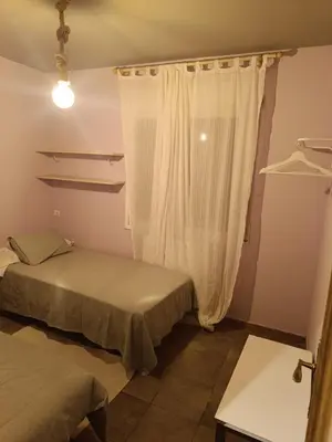 Cama o camas de una habitación en Casa en el campo