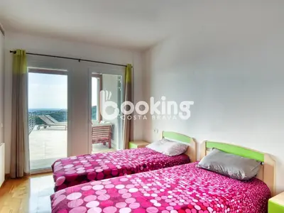 Cama o camas de una habitación en Villa Bellevue