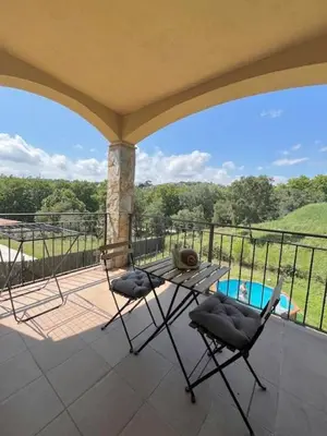 Un balcón o terraza de Nature House
