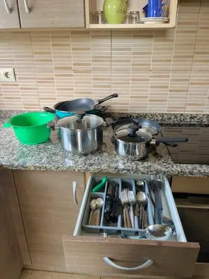 Una cocina o zona de cocina en Nature House