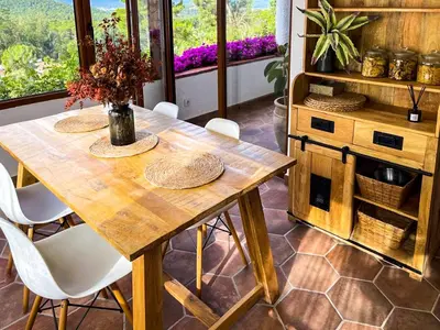 Plano de PRAGA 2 - Encantadora casa con piscina y vistas al bosque!
