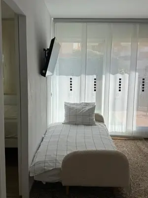 Cama o camas de una habitación en Luxury Svetlanka House Fenals