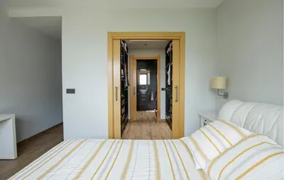 Cama o camas de una habitación en Pet Friendly Home In Santa Susanna