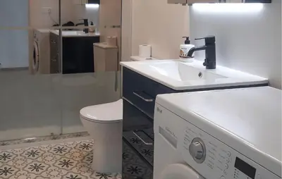 Una cocina o zona de cocina en Awesome Apartment In Santa Susanna