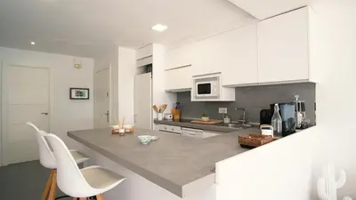 Una cocina o zona de cocina en Apartamento Berthos by HR Costabrava