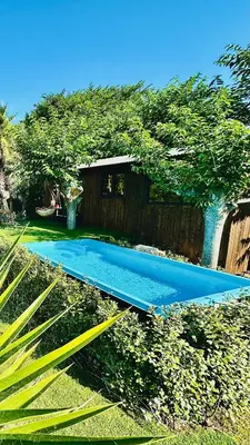 Piscina en o cerca de Costa Brava Insólita con Piscina Privada, AC, WIFI, Parking, Terraza