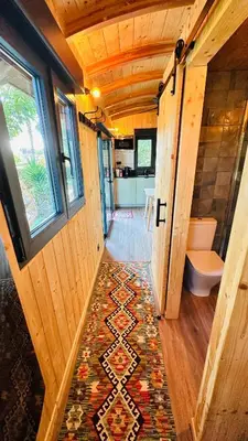 Un baño de Costa Brava Insólita con Piscina Privada, AC, WIFI, Parking, Terraza