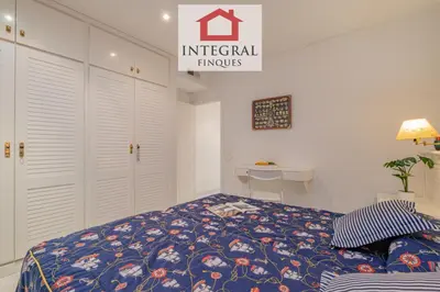 Cama o camas de una habitación en Mar i Cel Apartament Palamós