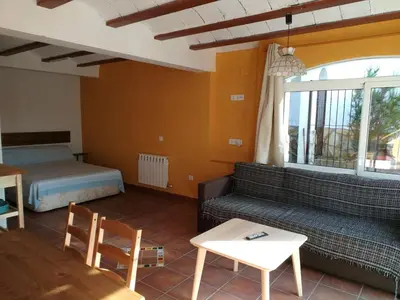 Zona de estar de Allotjament Bogues