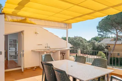 Un balcón o terraza de AS-7 Calella de Palafrugell 5 Pax