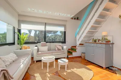 Zona de estar de AS-7 Calella de Palafrugell 5 Pax