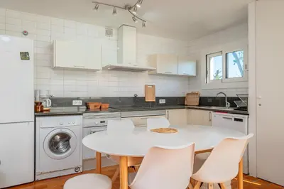 Una cocina o zona de cocina en AS-7 Calella de Palafrugell 5 Pax