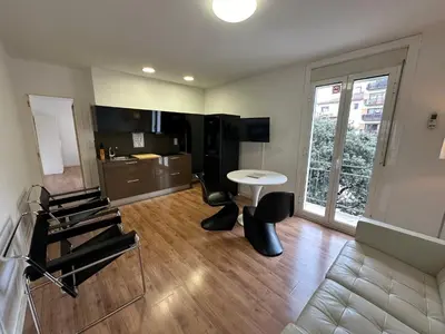 Una televisión o centro de entretenimiento en Esglesia 2