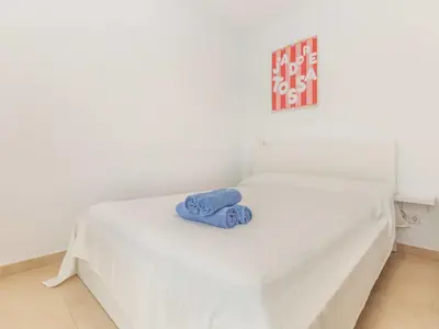 Cama o camas de una habitación en Holiday Home El Moli-2 by Interhome