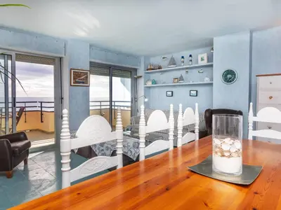 Cama o camas de una habitación en Apartment Las Olas by Interhome