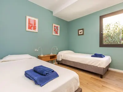 Cama o camas de una habitación en Holiday Home La Manzaneta by Interhome