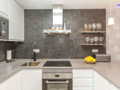 Una cocina o zona de cocina en Apartment Leon by Interhome