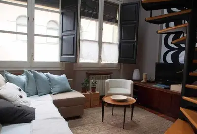 Zona de estar de Sleep & Stay Duplex Barri Vell