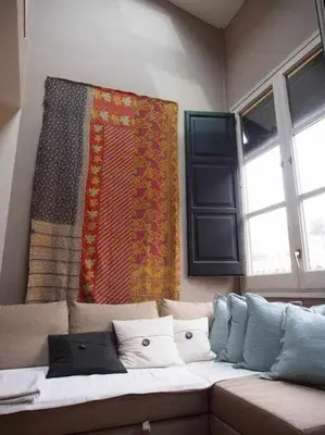 Zona de estar de Sleep & Stay Duplex Barri Vell