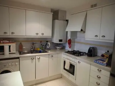 Una cocina o zona de cocina en Sleep & Stay Duplex Barri Vell