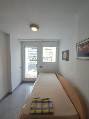 Cama o camas de una habitación en Apartamento Palomera vistas al mar