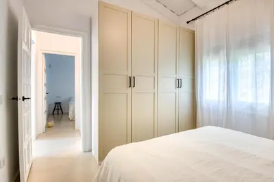 Cama o camas de una habitación en Casa Calma