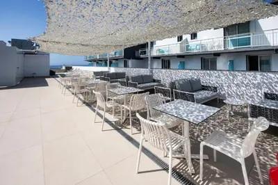 Un balcón o terraza de Hotel Calella by Beatriz Hoteles