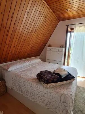 Cama o camas de una habitación en Villa cascada