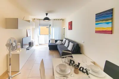 Zona de estar de WELCS APARTAMENTO 209 PDA en Palafrugell