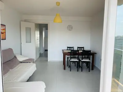 Zona de estar de Apartamento playa