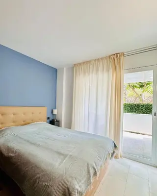 Cama o camas de una habitación en Seafront Apartment - Costa Brava