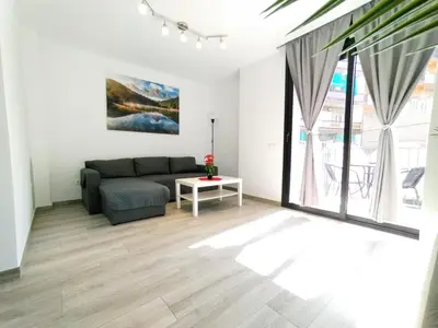 Zona de estar de Nicolle Apartment Lloret de Mar