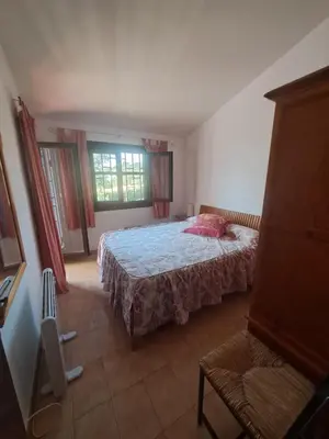Cama o camas de una habitación en Casa Llorell, Piscina , Barbacoa Terraza, Tossa de Mar