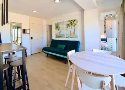 Zona de estar de Hauzify I Apartament Nàutic