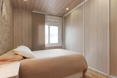 Cama o camas de una habitación en LETS HOLIDAYS Quiet apartment Tossa de Mar