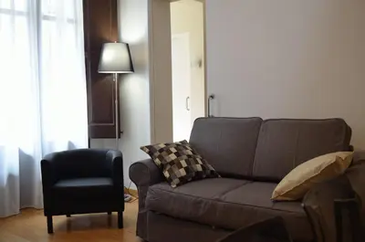 Zona de estar de Girona Housing Ginesta 9