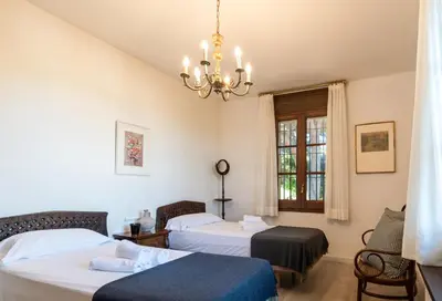 Cama o camas de una habitación en El Mirador Esencia Mediterránea