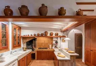 Una cocina o zona de cocina en El Mirador Esencia Mediterránea