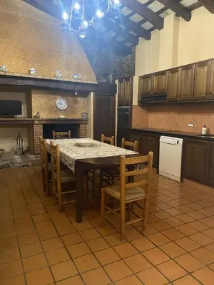 Una cocina o zona de cocina en Masia Can Tibau