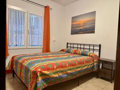 Cama o camas de una habitación en Casa Mas Tomasi Pals