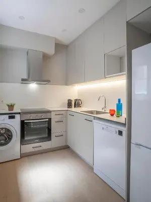 Una cocina o zona de cocina en Alta House Apartments Sa Tuna Playa