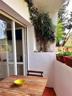 Un balcón o terraza de Apartament Sant Feliu de Guíxols downtown