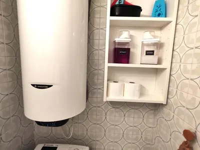Una cocina o zona de cocina en Apartamentos con vistas al mar