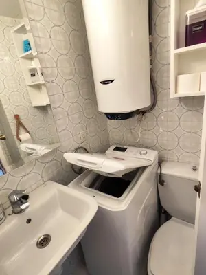 Un baño de Apartamentos con vistas al mar