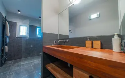 Un baño de L' Olivera