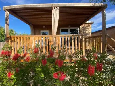 Jardín al aire libre en ZEcamping 3 familial piscine club enfant animaux acceptés animations