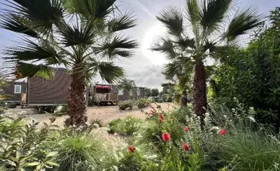 Jardín al aire libre en ZEcamping 3 familial piscine club enfant animaux acceptés animations