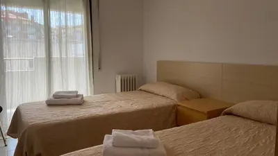 Cama o camas de una habitación en Residència Universitaria Pare Claret