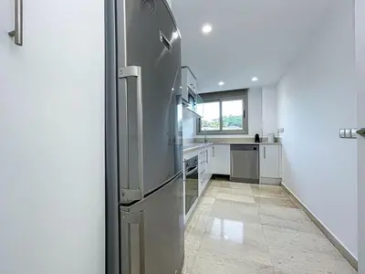 Una cocina o zona de cocina en Magic Fenals apartment